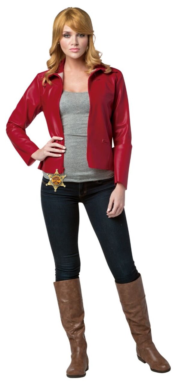 The Costume Center Red Ouat Emma Jacket Women Adult Halloween Costume - Large